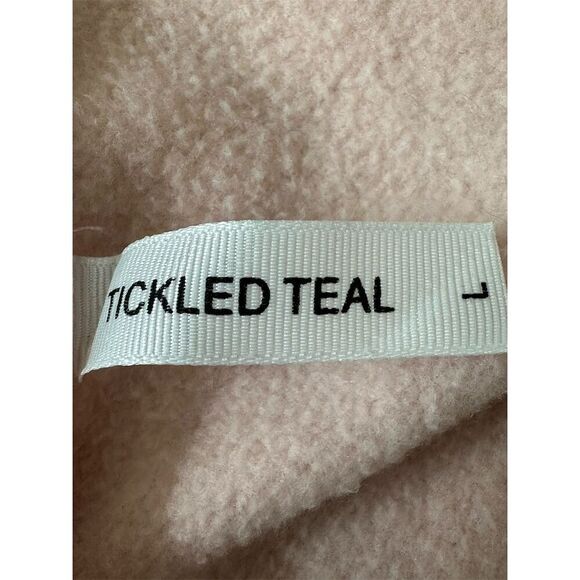 Tickled Teal Women's Oversized Sweatshirt L Multicolor "Wildflower" Graphic - Picture 6 of 6